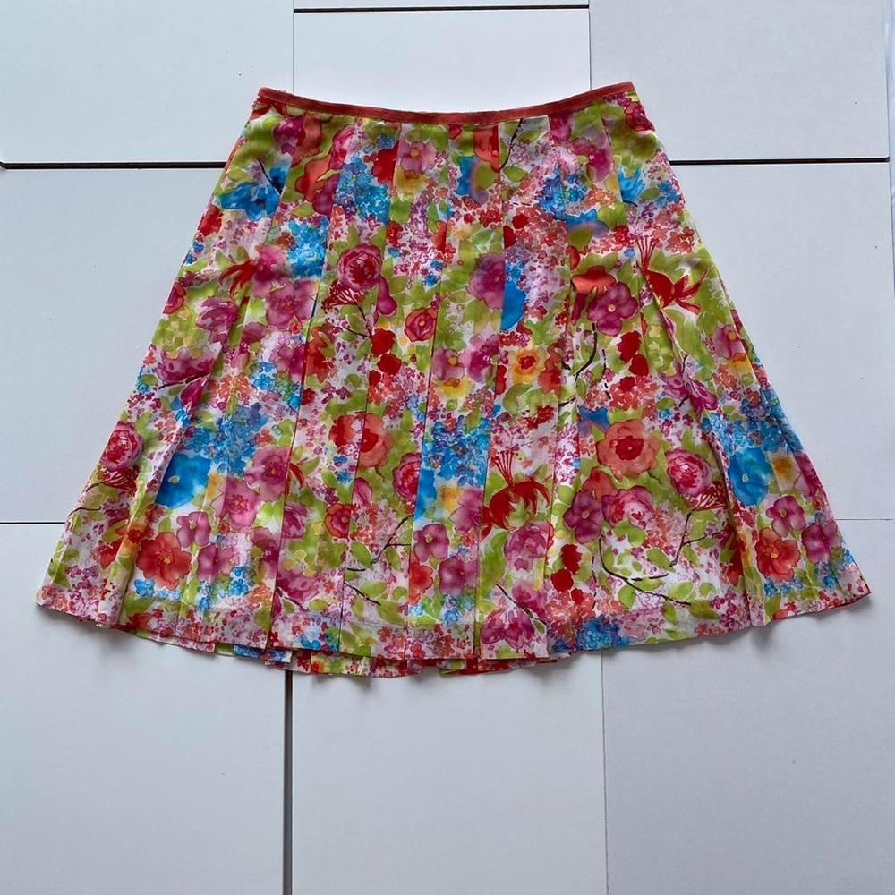Nine & Company Bright Floral Summer Skirt - Picture 4 of 6